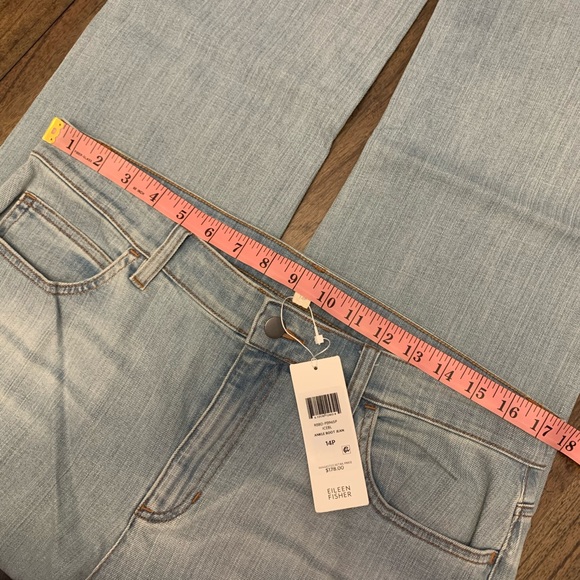 Eileen Fisher | High Waist Ankle Bootcut Jeans - Picture 11 of 12